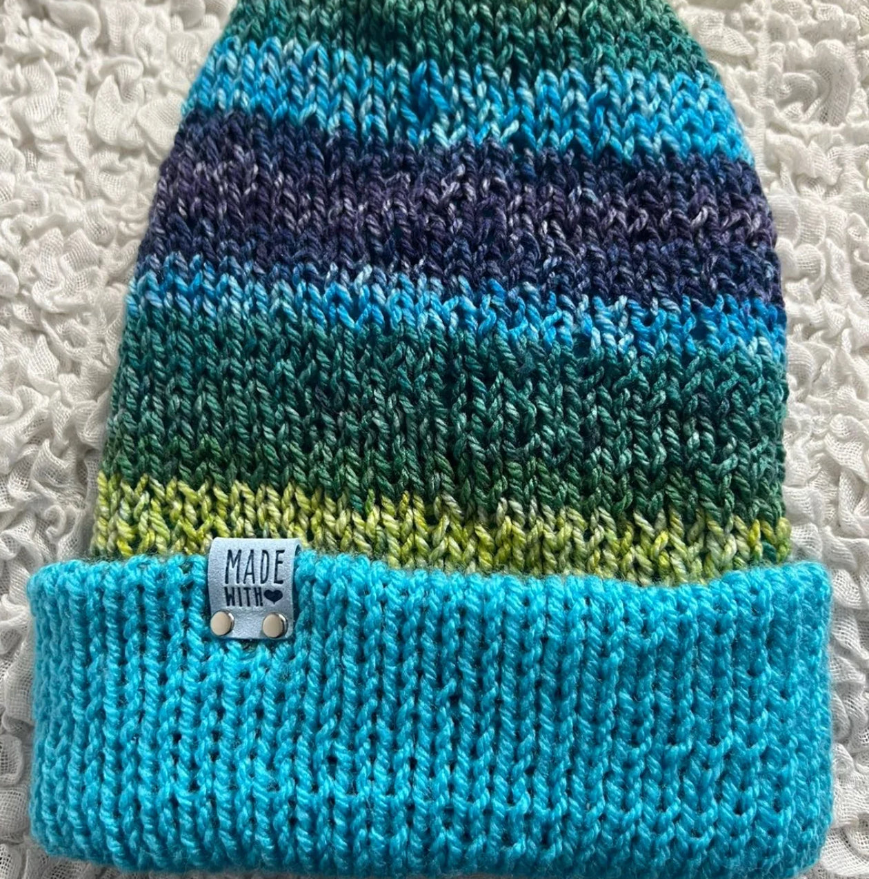 Knitted Slouch Beanie